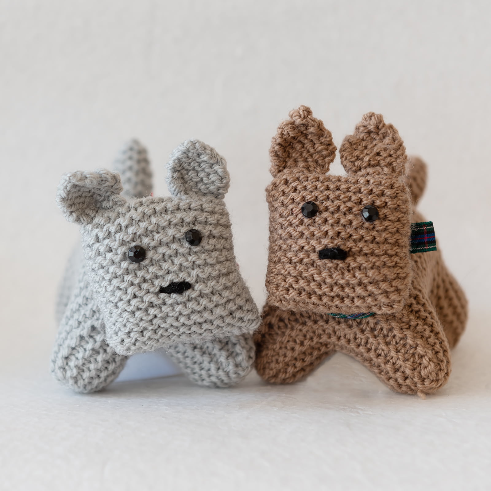 Hand Knitted Puppies