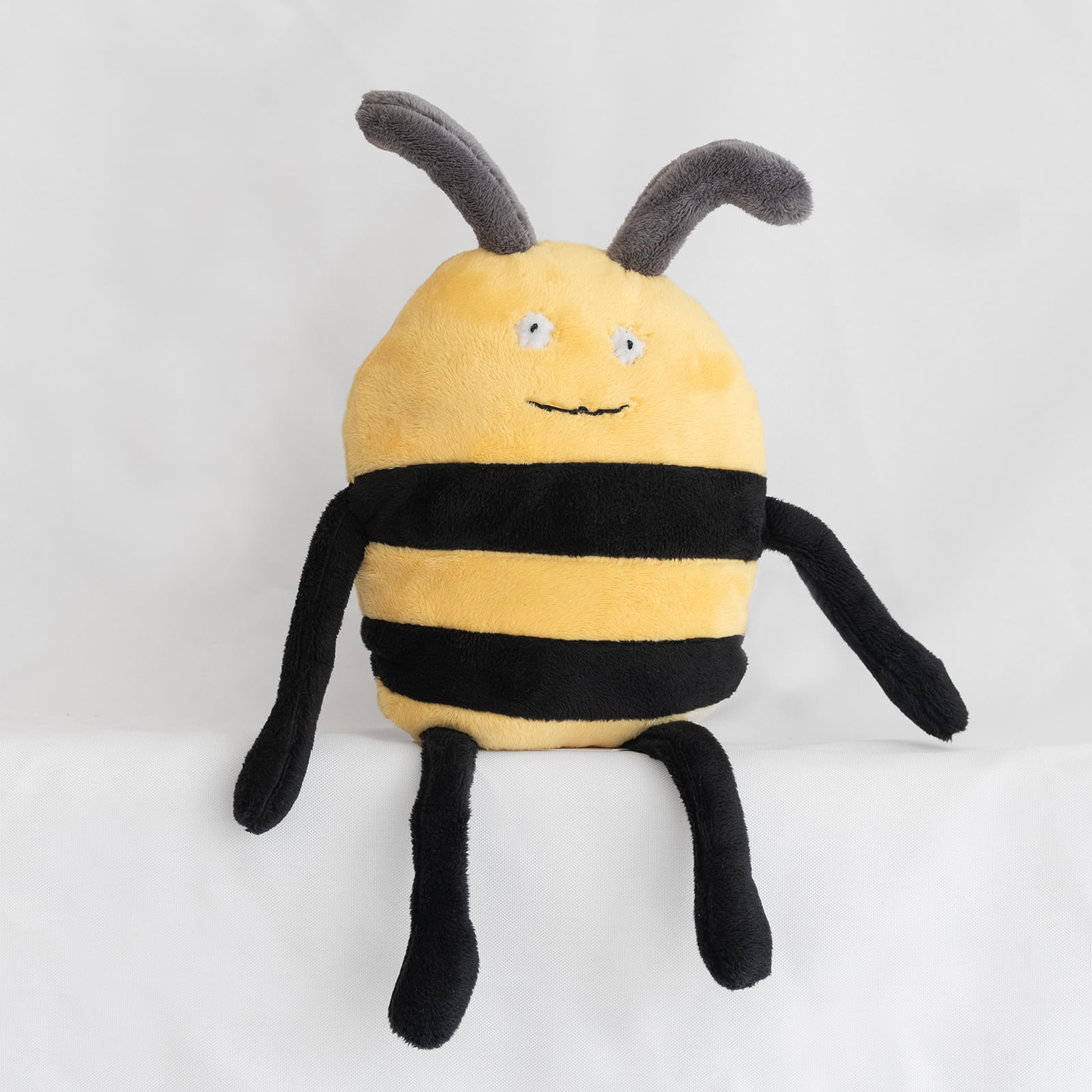 hand made soft toy yellow black