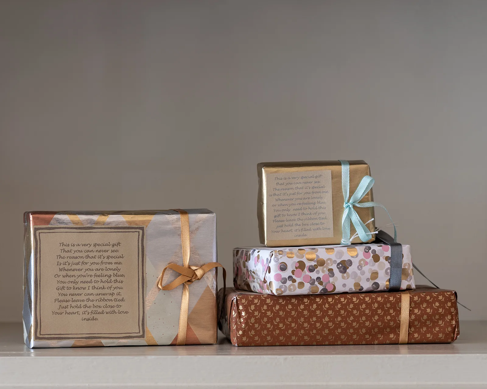 wrapped box for lonely people
