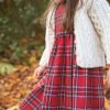 Tartan Pinafore Dress